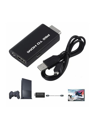 Main unit(PS2 to HDMI)+USB Cable Audio & Video Cables PS2 to HDMI Converter Adapter With 3.5mm Audio Output For HDTV HDMI Hot - v1555673000/N23894288A_1