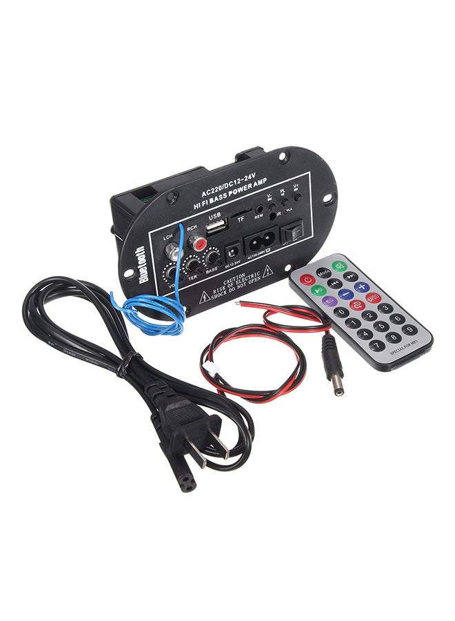 Generic - 220V/12V/24V 50W Car Bluetooth Subwoofer Hi-Fi Bass Amplifier Board Audio TF USB Small Distortion Powerful Shocking - Image 1