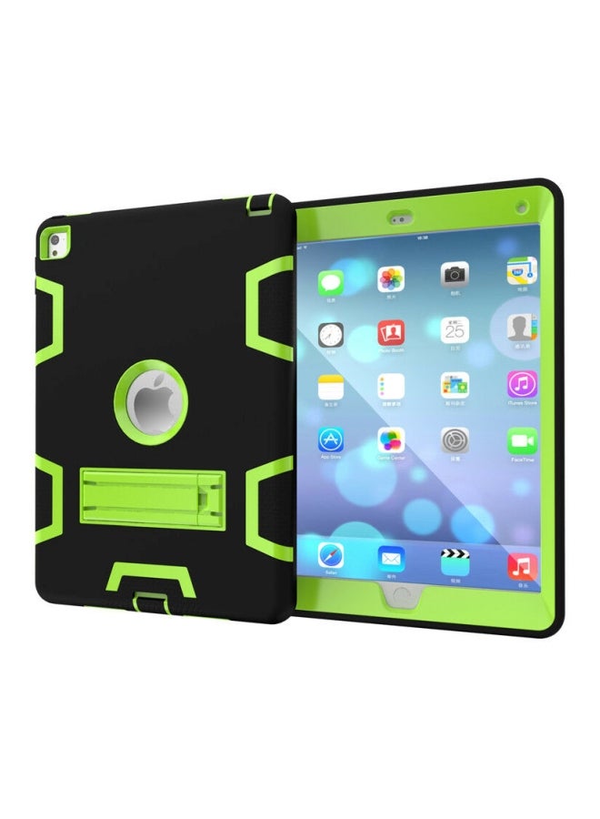 EHOME Hard Case Cover With Stand For Apple iPad Pro 9.7 Inch(2017/2018) Black/Green - Image 1