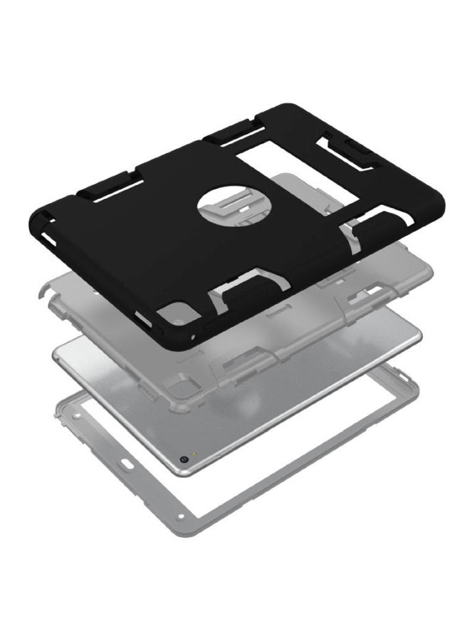 EHOME Hard Case Cover With Stand For Apple iPad Pro 9.7 Inch(2017/2018) Black/Grey - Image 2