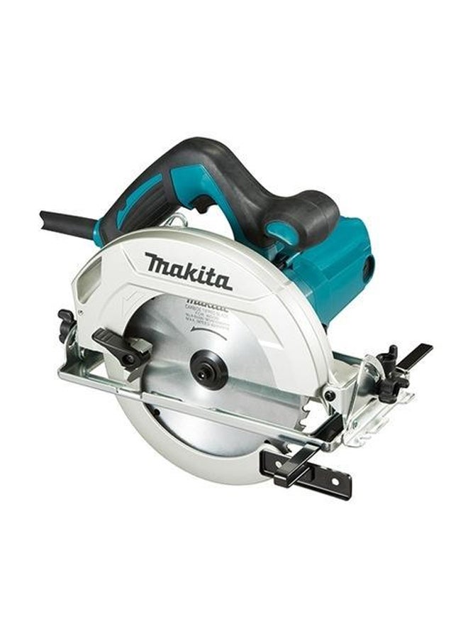Makita - Circular Saw 185mm HS7010 - 110V Blue/Silver/Black - Image 1