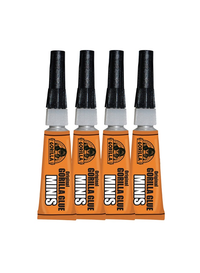 Gorilla 4-Piece Glue Minis Set Multicolor 