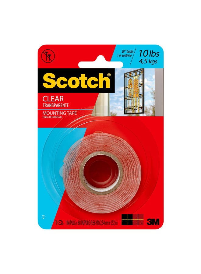 Scotch  Scotch Mounting Adhesive Tape Clear  - Image 1