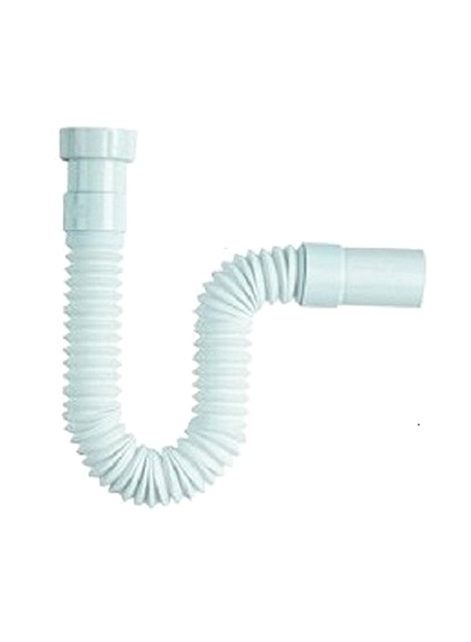Generic - Bathroom Flexible Waste Pipe White 1.25inch - Image 1