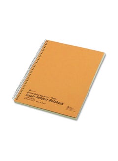 National 2-Piece Subject Wirebound Notebook Set Orange/White  - Image 2