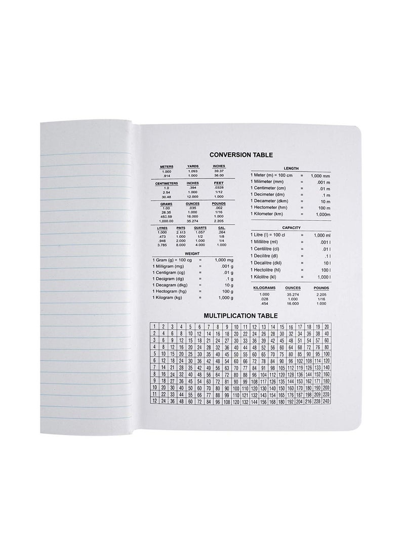 Emraw 2-Piece Marble Style Composition Book Black/White - Image 3