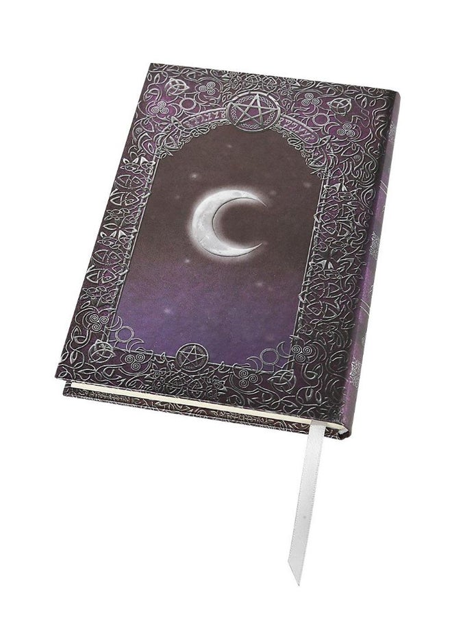 ATL Hard Cover Embossed Journal Notebook With Pen Multicolour - Image 2