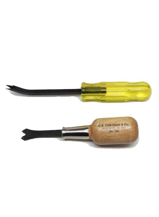 UJ Ramelson Co Upholstery Staple Remover And Lifter Yellow/Brown/Black
