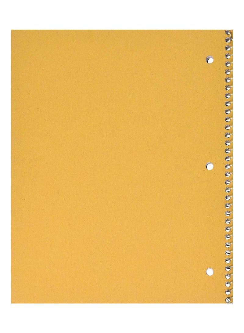 School Smart Spiral Ruled Notebook Purple - Image 2