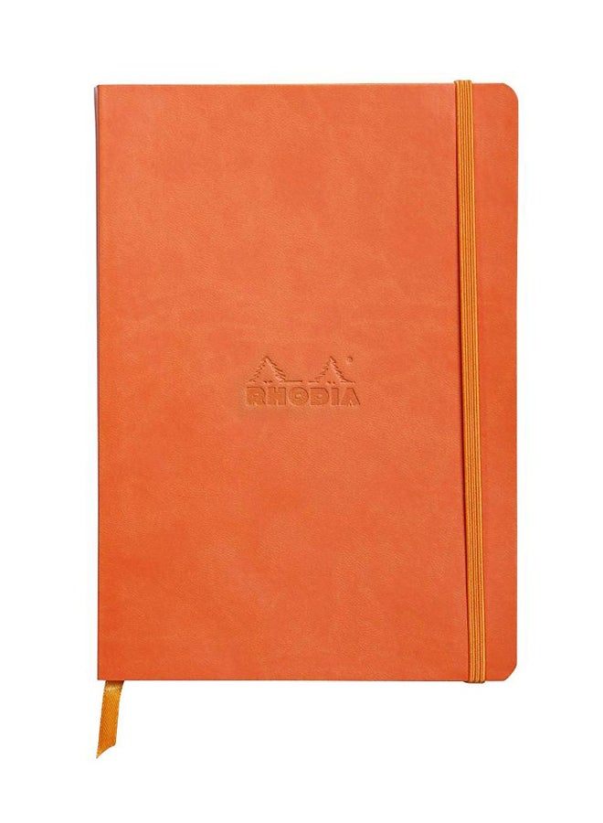 A5 Softcover Dotted Notebook Orange - v1555709553/N23814266A_1