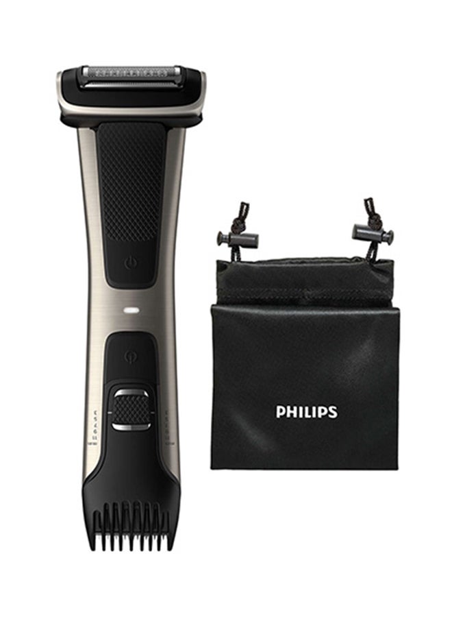 Series 7000 Showerproof Body Groomer And Trimmer BG7025/13 Black 