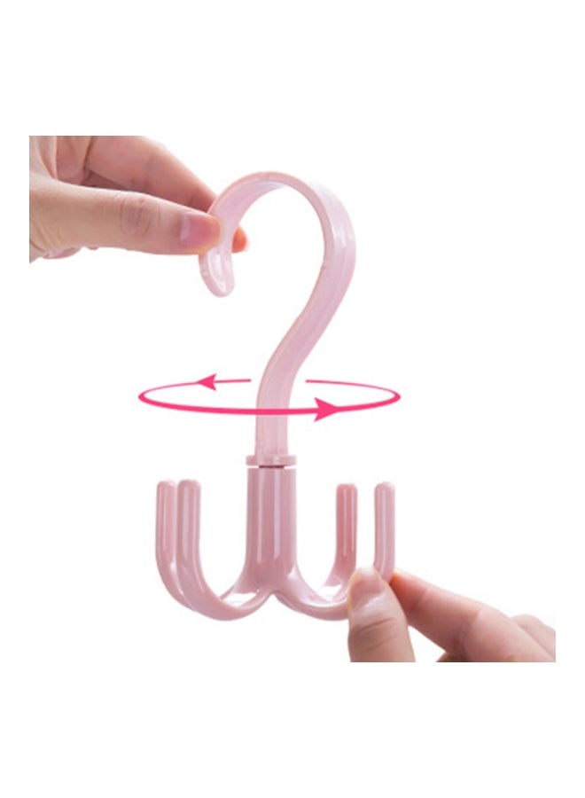 4 Storage Rotatable Multipurpose Hook Pink 7x7x14cm - Image 2