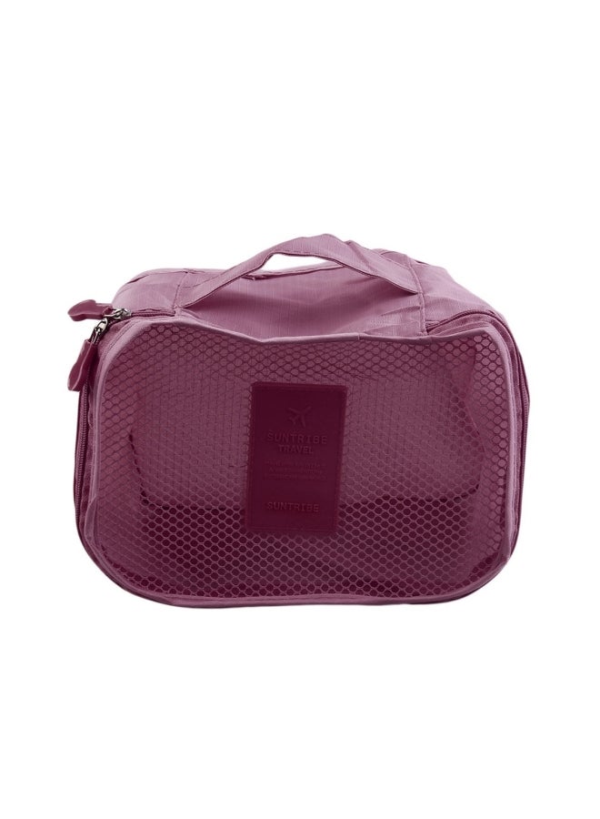 6-Piece Travel Luggage Storage Bag Purple - Image 4
