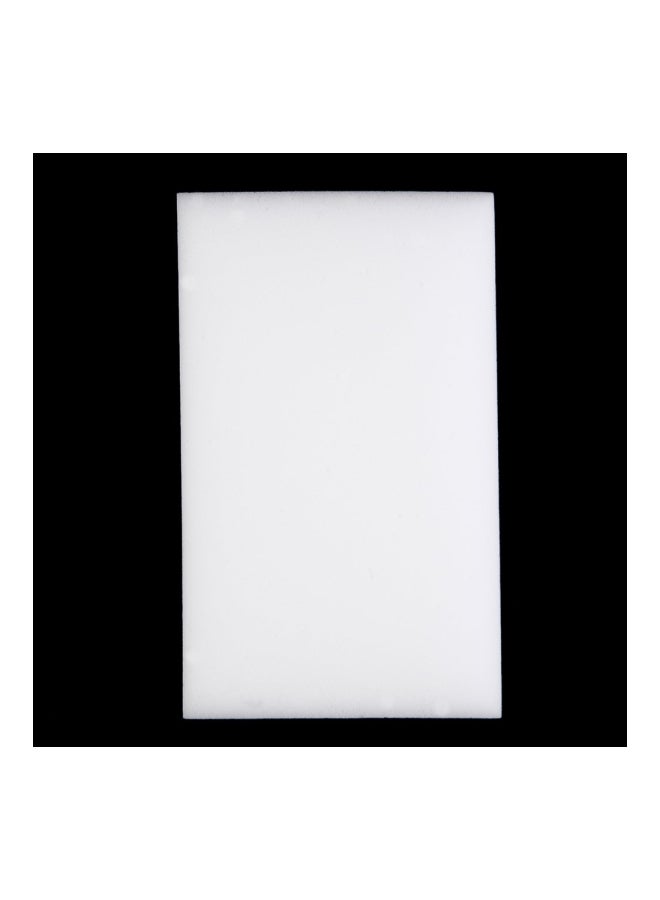 طقم مكون من 100 قطعة من إسفنج التنظيف السحري أبيض 100x60x20سم - Image 2