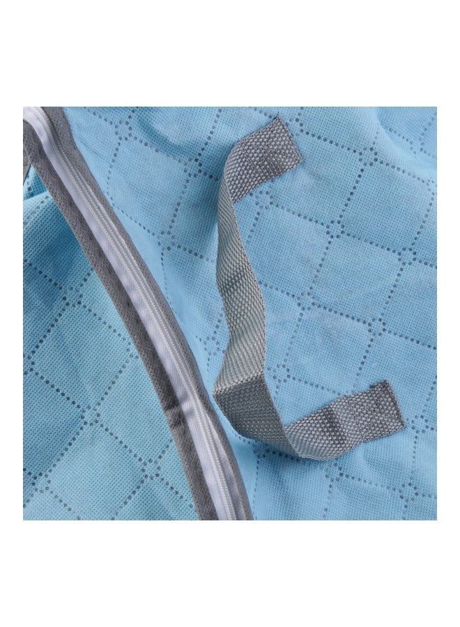 حقيبة تخزين لبطانية قابلة للطي أزرق - Image 3