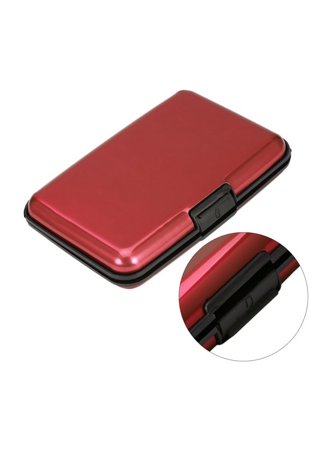 Generic Waterproof Card Holder Red  - Image 3