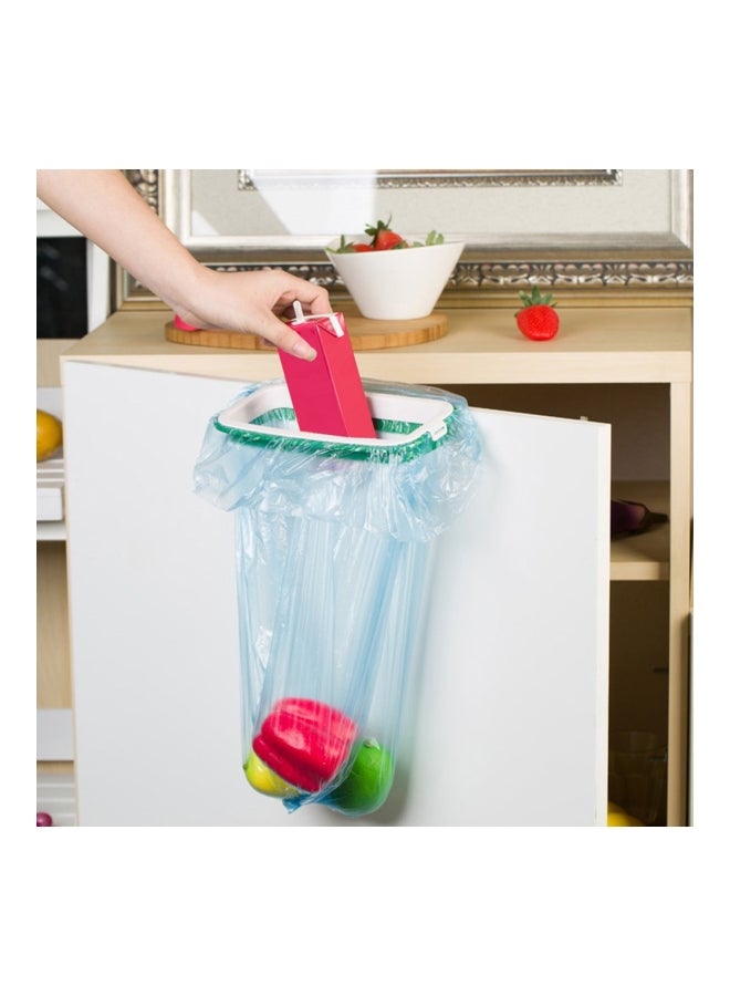 حامل معلّق لأكياس القمامة أخضر/أبيض - Image 5