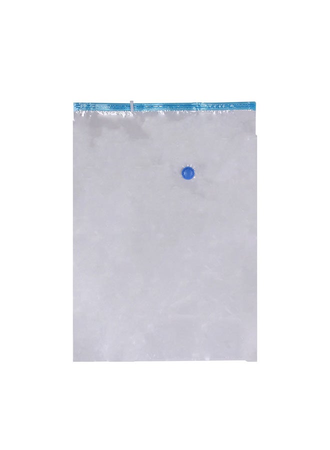 Vacuum Seal Storage Bag Clear/Blue - Image 2
