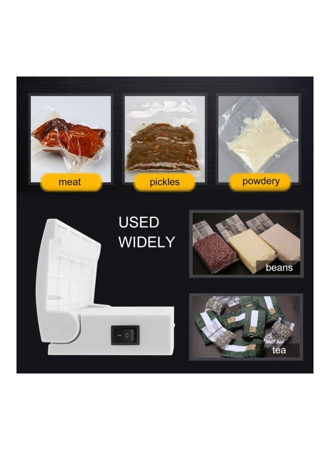 جهاز تغليف كهربائي منزلي لحقائب الطعام ZK305900 أبيض  - Image 2