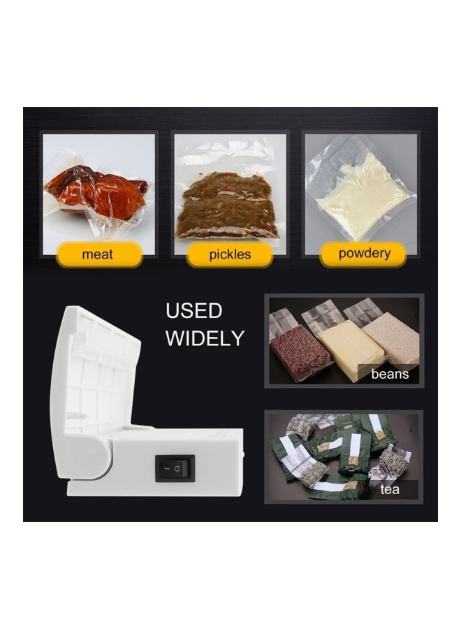 جهاز تغليف كهربائي منزلي لحقائب الطعام ZK305900 أبيض  - Image 3