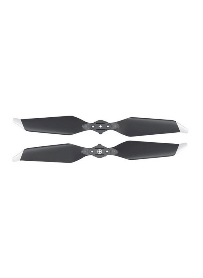 Voberry - 2-Pair Low-Noise Quick-Release Propellers Set For DJI Mavic Pro Platinum Black/White/Yellow - Image 1