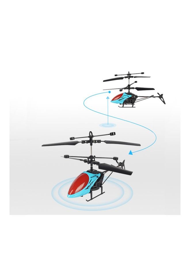 Voberry Flying Mini RC Infraed Induction Helicopter Aircraft Flashing Light Toys - Image 5
