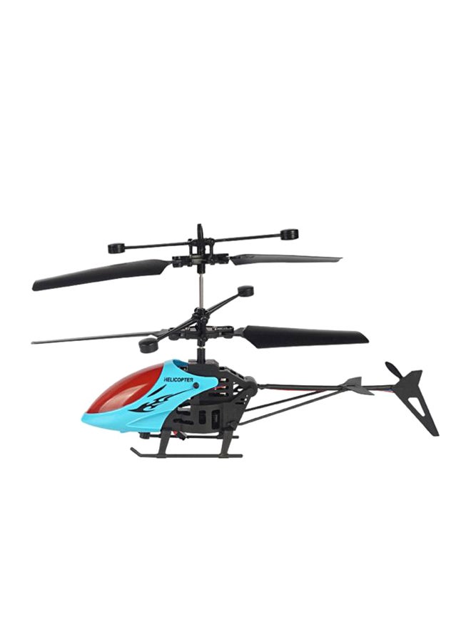 Voberry Flying Mini RC Infraed Induction Helicopter Aircraft Flashing Light Toys - Image 1