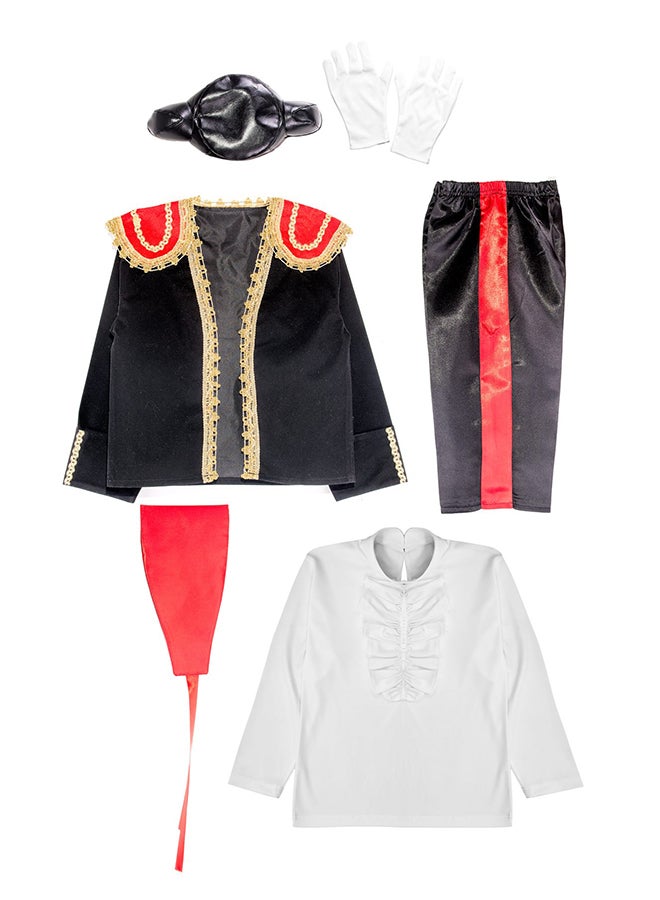 Oulabi Mir - Colourful Spanish Matador Costume For Kids With Soft And Breathable Fabric - Image 1