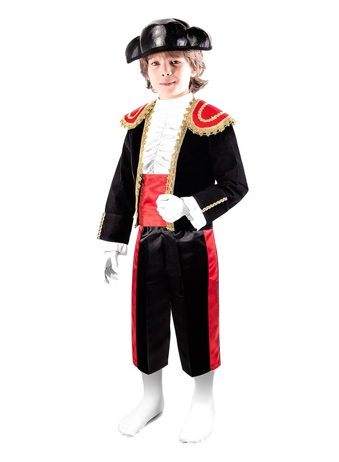 Oulabi Mir - Colourful Spanish Matador Costume For Kids With Soft And Breathable Fabric - Image 1