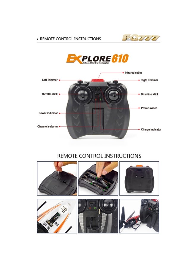 Voberry Remote Control Helicopter - Image 4