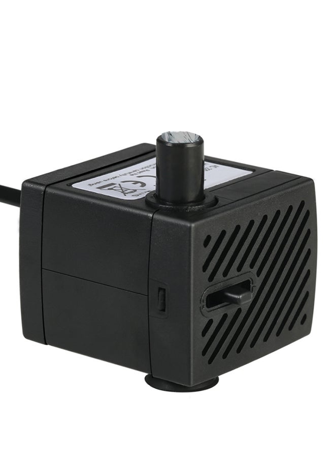 Submersible Water Pump For Aquarium Tabletop Fountains Pond Black 3.8 x 3.8 x 2.8cm - Image 2