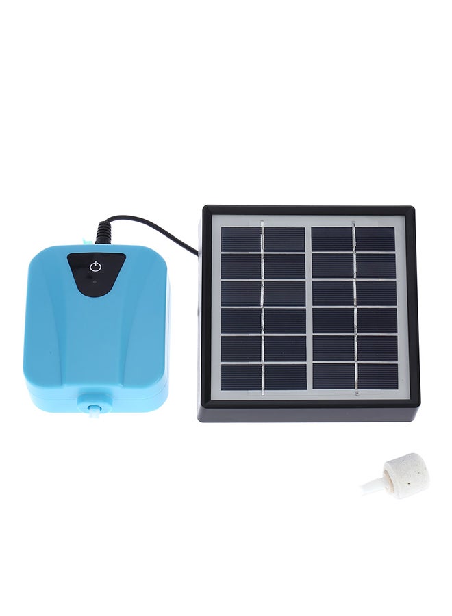 Solar Power Water Oxygen Pump Pond Aerator Blue 15x14x8cm - Image 3
