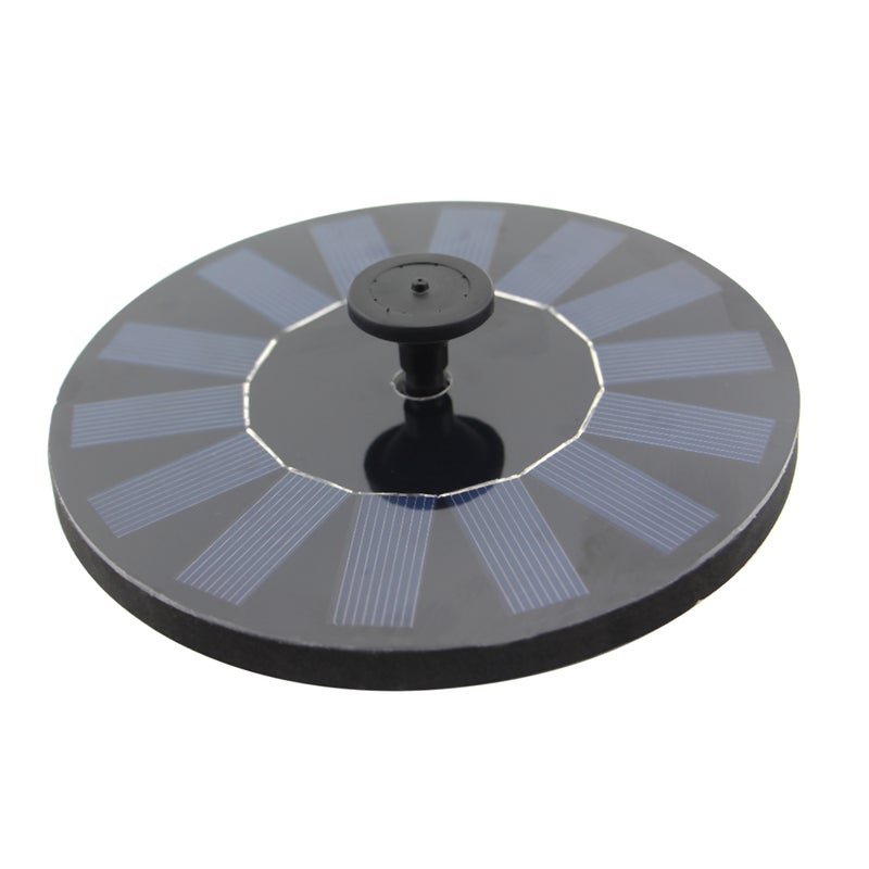 Solar Power Fountain Brushless Pump Plants Watering Kit Black 17 x 16.5 x 5.3cm - Image 1