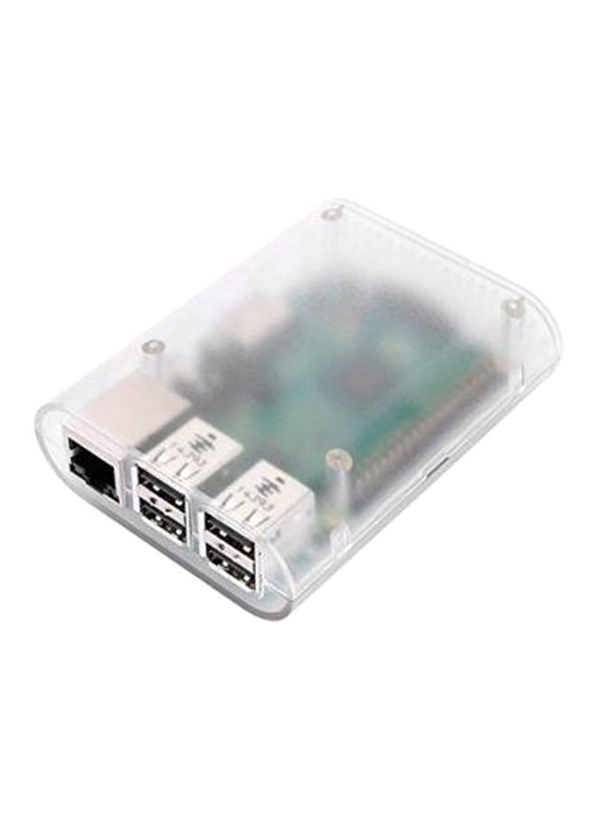 Raspberry - Case Cover Enclosure Box For Raspberry Pi 3B/2B/B Clear - Image 1