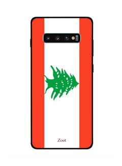 Protective Case Cover For Samsung Galaxy S10 Plus Red/White/Green