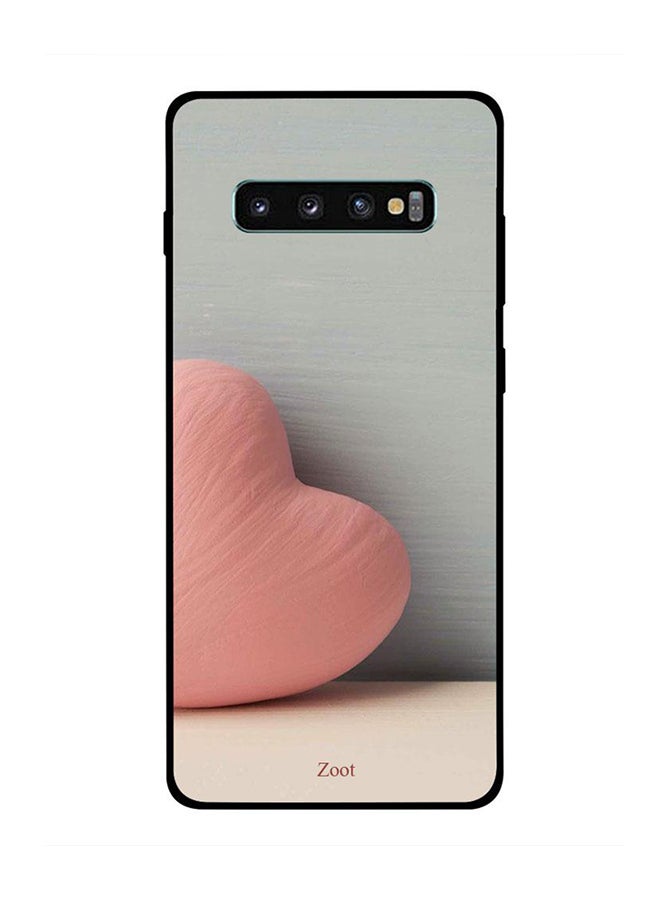Zoot Protective Case Cover For Samsung Galaxy S10 Plus Grey/Pink/Beige