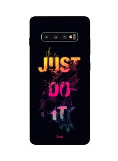 Protective Case Cover For Samsung Galaxy S10 Plus Black/Orange/Pink