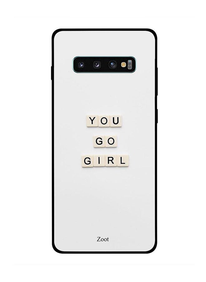 Zoot - Protective Case Cover For Samsung Galaxy S10 Plus You Go Girl - Image 1