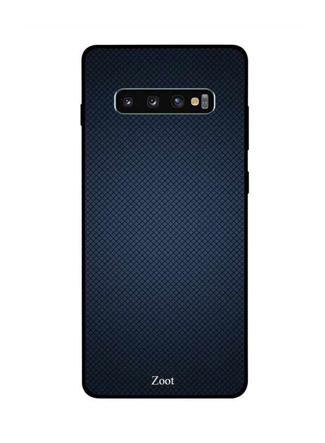 Zoot Protective Case Cover For Samsung Galaxy S10 Plus Dark Blue Texture