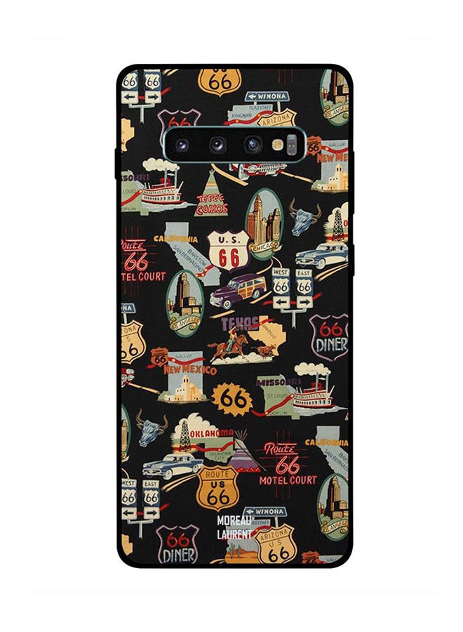 Moreau Laurent Protective Case Cover For Samsung Galaxy S10 Plus Travel Tags