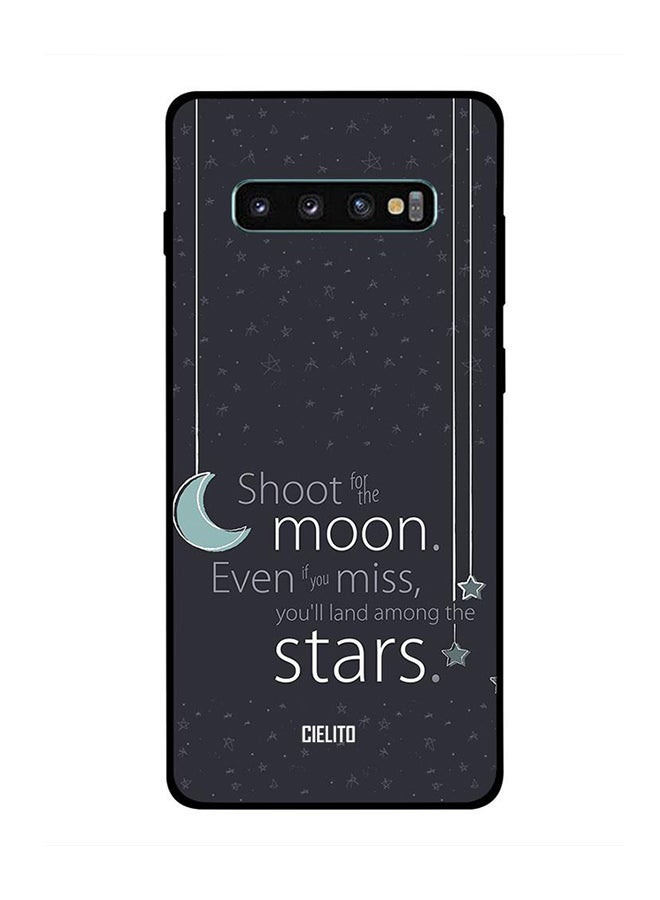 CIELITO Protective Case Cover For Samsung Galaxy S10 Plus Shoot On Moon