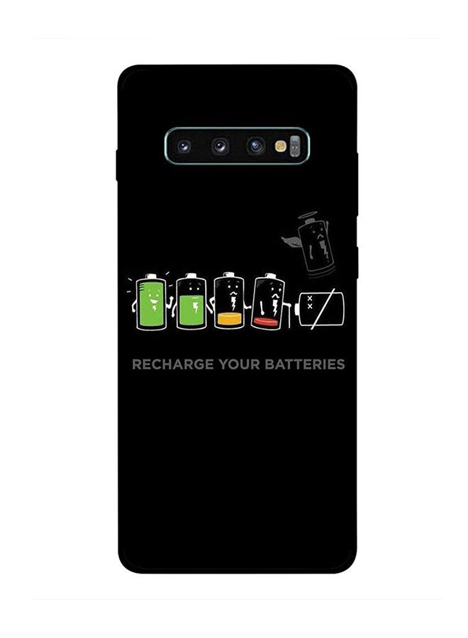 CIELITO Protective Case Cover For Samsung Galaxy S10 Plus Recharge Your Batteries