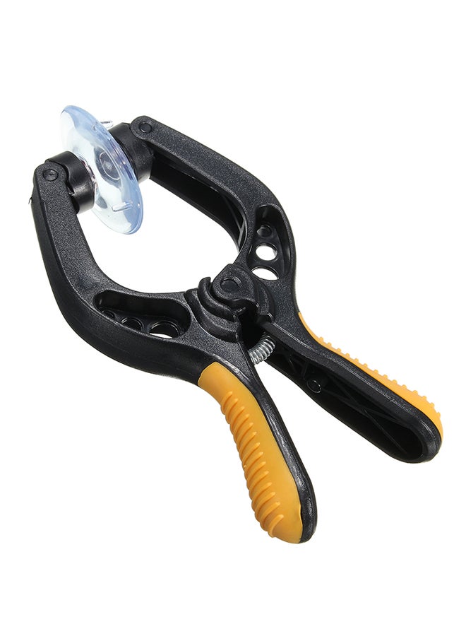 7 in 1 Phone Repair Tool LCD Screen Opening Tool Plier Suction Cup Pry Spudger Repair Kit Set Ergonomic Dual Tipped Design Yellow