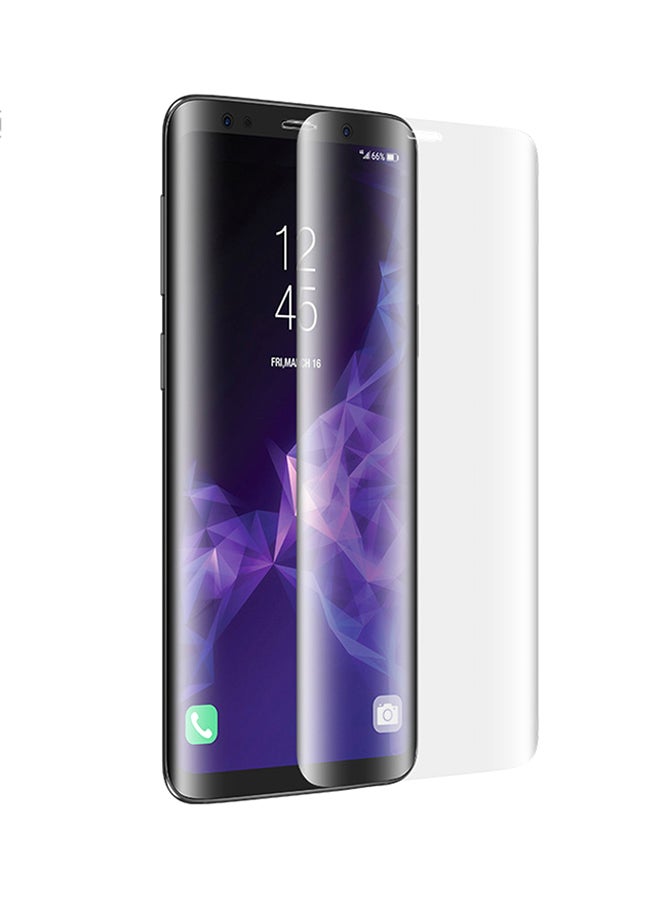 3D High Quality Curved Edge Self-Repairing Hydrogel Phone Screen Protector For Samsung Galaxy S9 Plus Clear