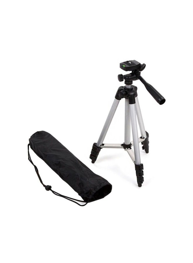 Generic - Camera Tripod Stand For Nikon D5300, D3300, D800, D7100 And D7000 Silver/Black - Image 1