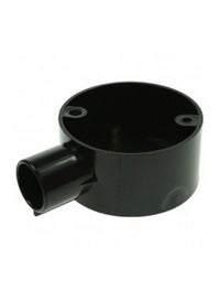 Generic 1-Way Electrical PVC Junction Box Black 1inch UAE | Dubai, Abu ...