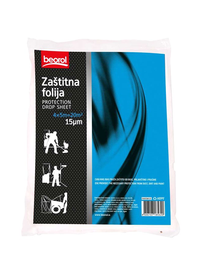 بيورول مفرش واقٍ متعدد الألوان 4x5متر