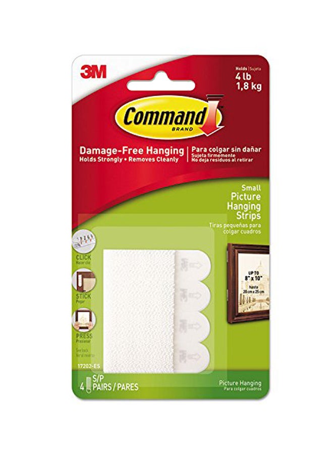 Command Picture Hanging Strips White 3meter  - Image 1