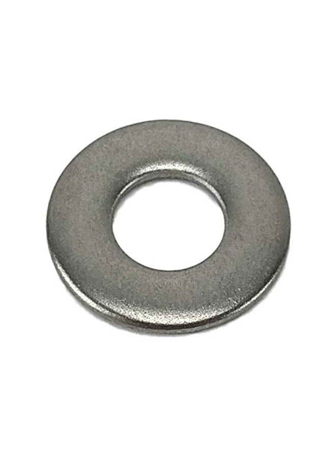 25-Piece Flat Washer Silver 10mm 