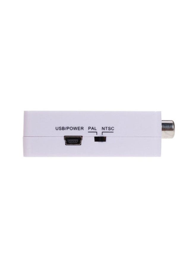 Sharpdo HDMI To AV Converter White/Yellow/Red  - Image 4
